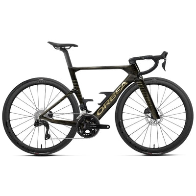 Orbea Orca Aero M30I LTD BIKES Orbea Bikes Magic Gold C. View - Titanium (Gloss) 47 