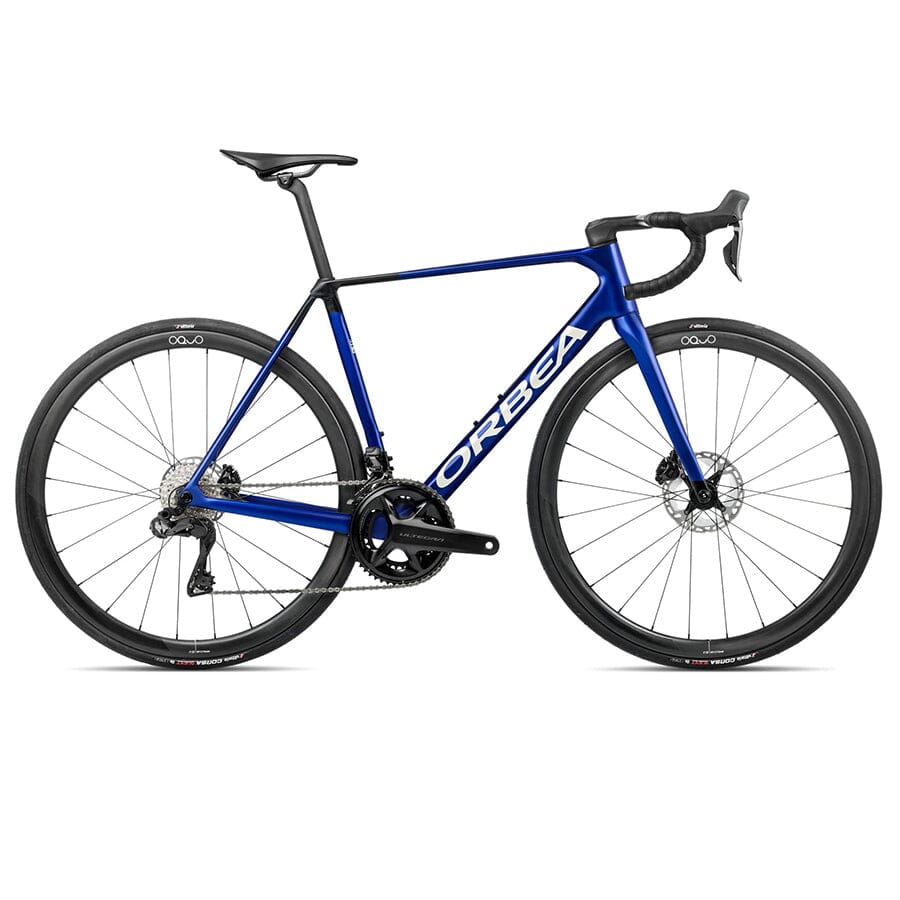 Orbea Orca M20iTeam BIKES Orbea Bikes Cobalt Blue - Carbon Raw (Matt) 47 