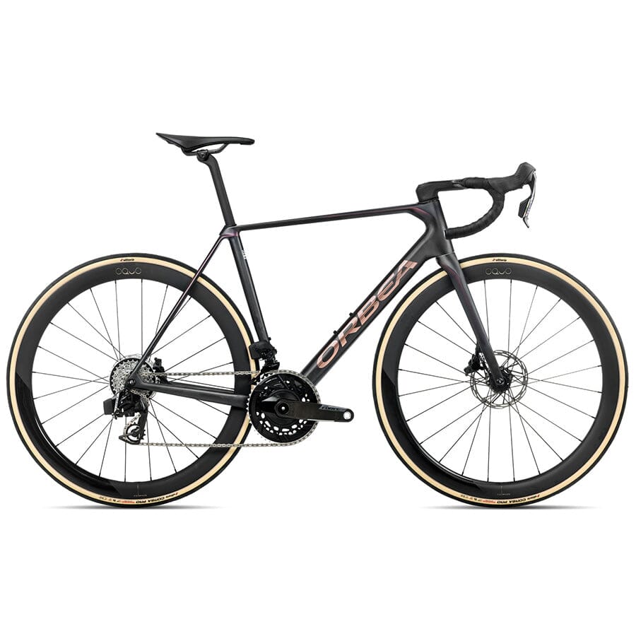 Orbea Orca M21Eltd Pwr BIKES Orbea Bikes Diamond Carbon View - Sunset Carbon View (Matt) 55 