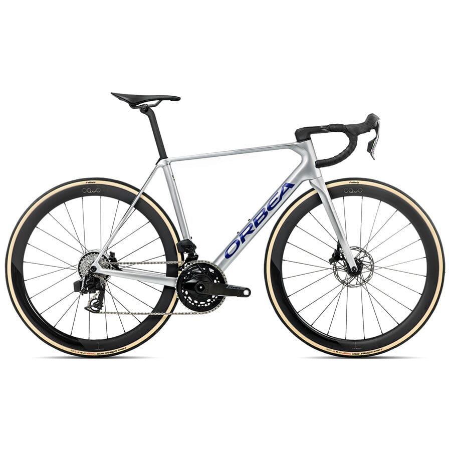 Orbea Orca M21Eltd Pwr BIKES Orbea Bikes Spark Silver - Titain Grey (Gloss) 53 