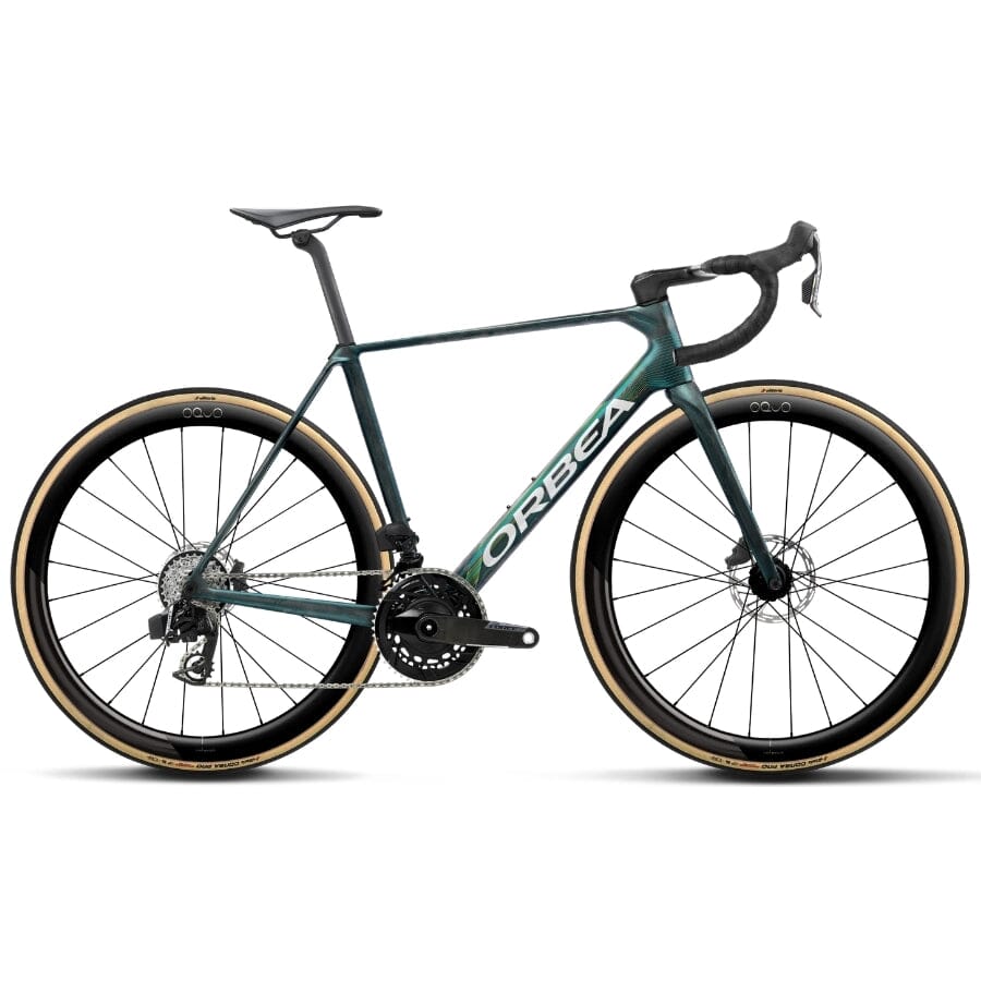 Orbea Orca M21e LTD PWR BIKES Orbea Bikes Escape Green - Carbon View Matt 47 