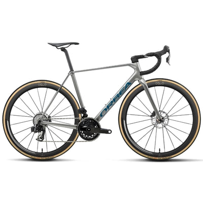 Orbea Orca M21e LTD PWR BIKES Orbea Bikes Spark Silver - Titain Grey (Gloss) 47 