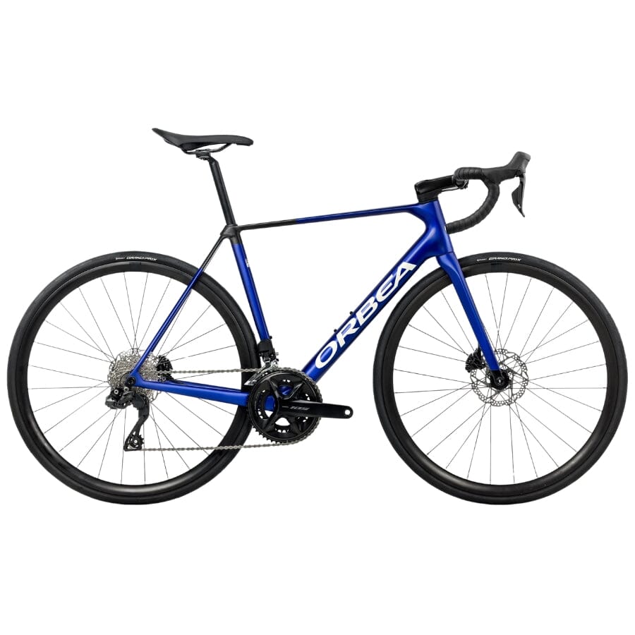 Orbea Orca M30i BIKES Orbea Bikes Cobalt Blue - Carbon Raw (Matt) 47 