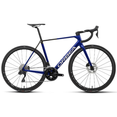 Orbea Orca M35i BIKES Orbea Bikes Cobalt Blue - Carbon Raw (Matt) 47 