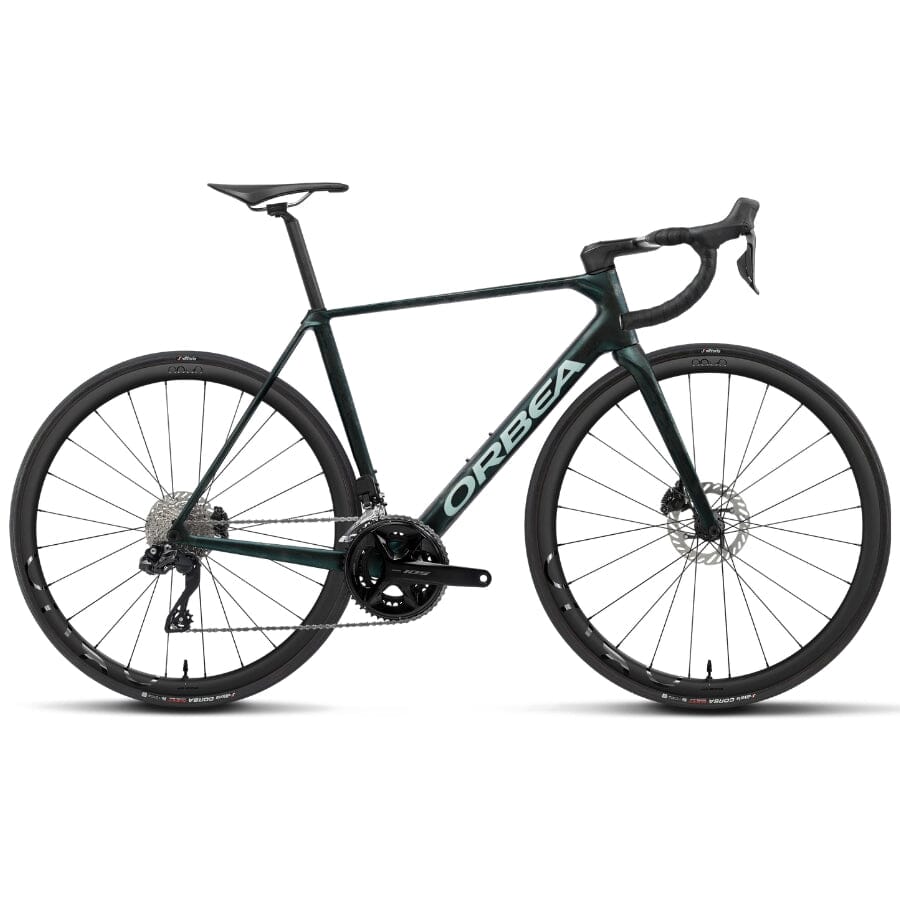 Orbea Orca M35i BIKES Orbea Bikes Escape Green - Carbon View Matt 47 