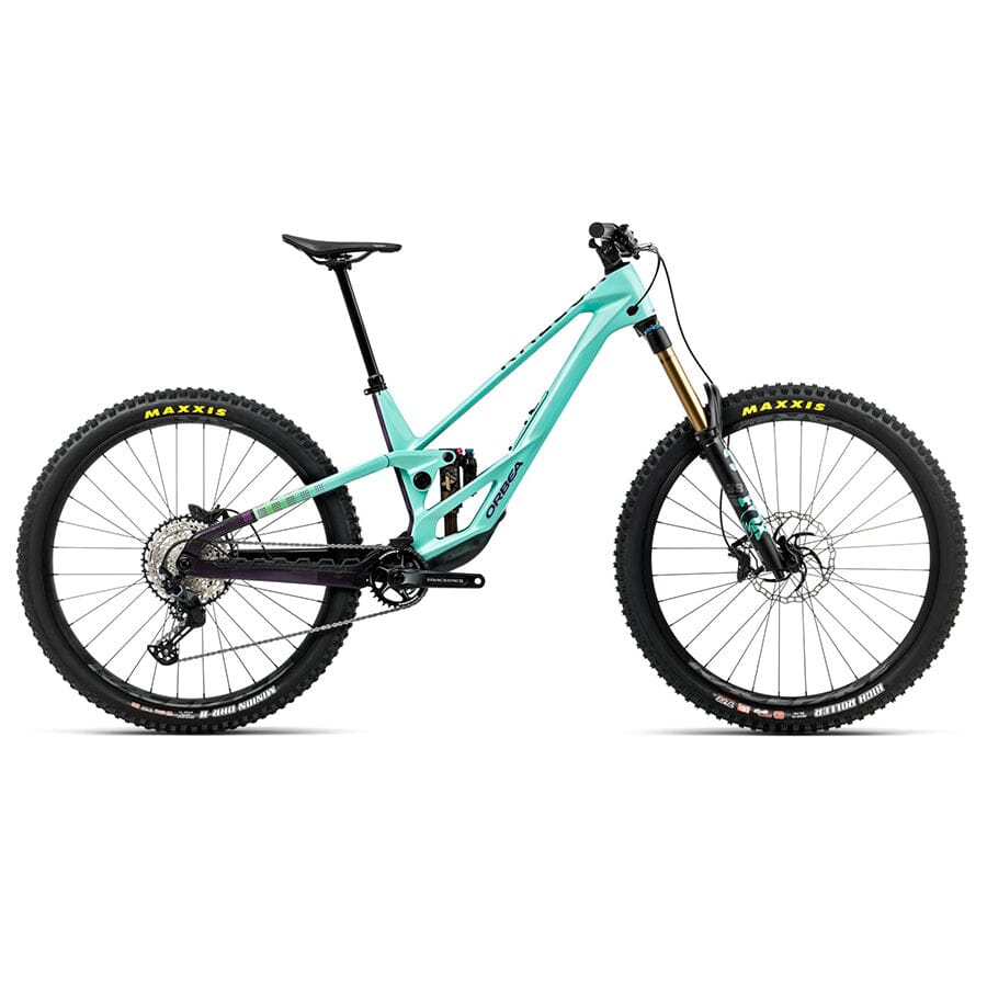 Orbea Rallon E10 BIKES Orbea Bikes Aloha Green - Fantasy Purple Carbon View (Gloss) T251 - Chainstay length 442mm M