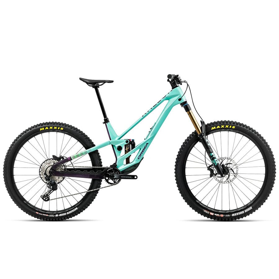 Orbea Rallon E10 BIKES Orbea Bikes Aloha Green - Fantasy Purple Carbon View (Gloss) T251 - Chainstay length 442mm M