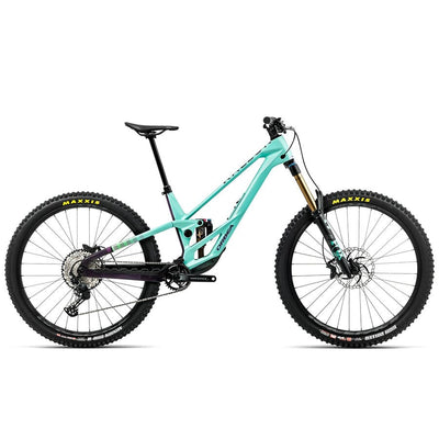 Orbea Rallon E10 BIKES Orbea Bikes Aloha Green - Fantasy Purple Carbon View (Gloss) T251 - Chainstay length 442mm M