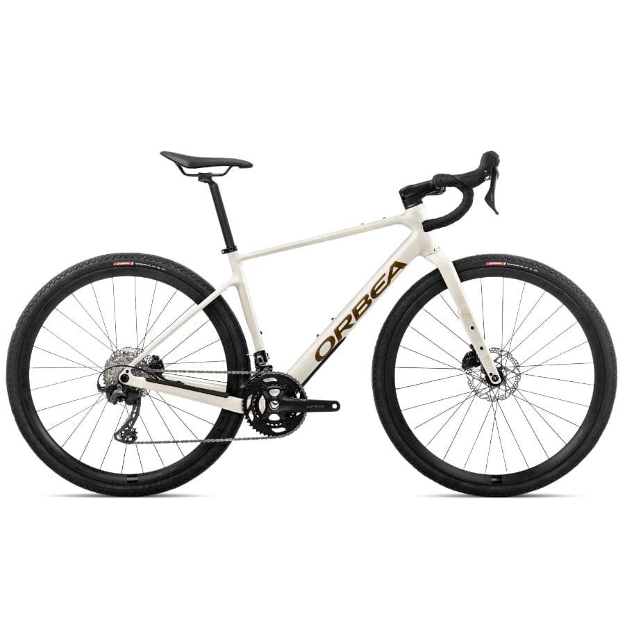 Orbea Terra H30 BIKES Orbea Bikes Ivory White - Metallic Olive Green (Gloss) XS 