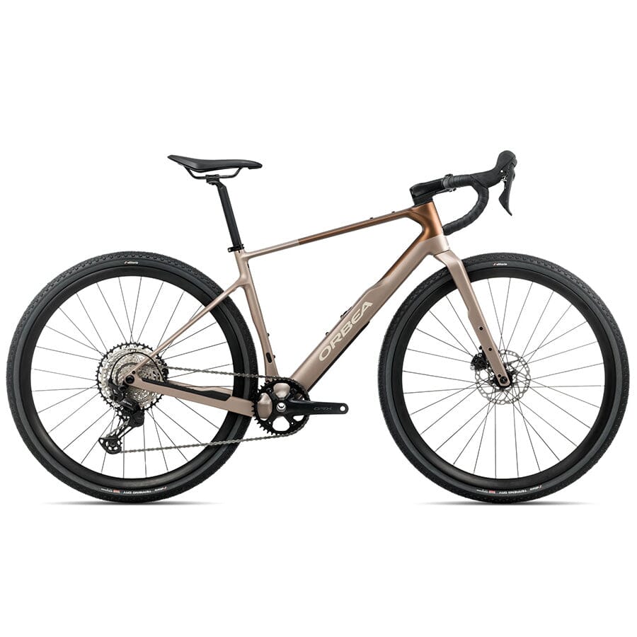 Orbea Terra M30Team 1X BIKES Orbea Bikes Nickel - Met Cinnamon (Matt) S 