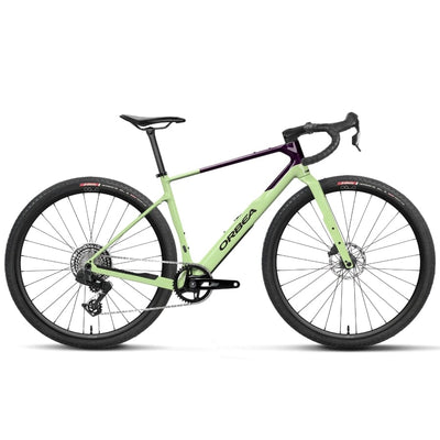 Orbea Terra M31eTEAM 1X BIKES Orbea Bikes Acid Gum - Fantasy Purple Carbon View (Gloss) XS 