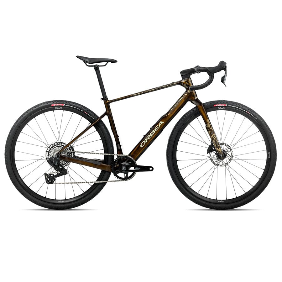 Orbea Terra M31eTeam 1X BIKES Orbea Bikes Caramel Carbon View (Gloss) XS