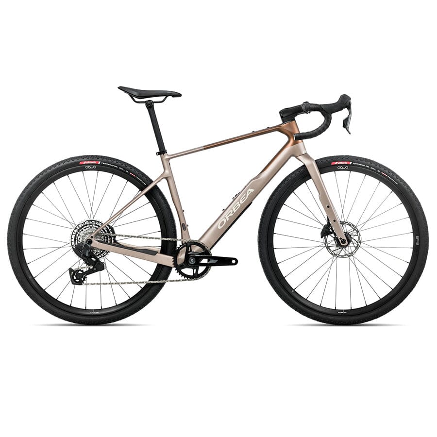 Orbea Terra M31eTeam 1X BIKES Orbea Bikes Nickel - Met Cinnamon (Matt) XS
