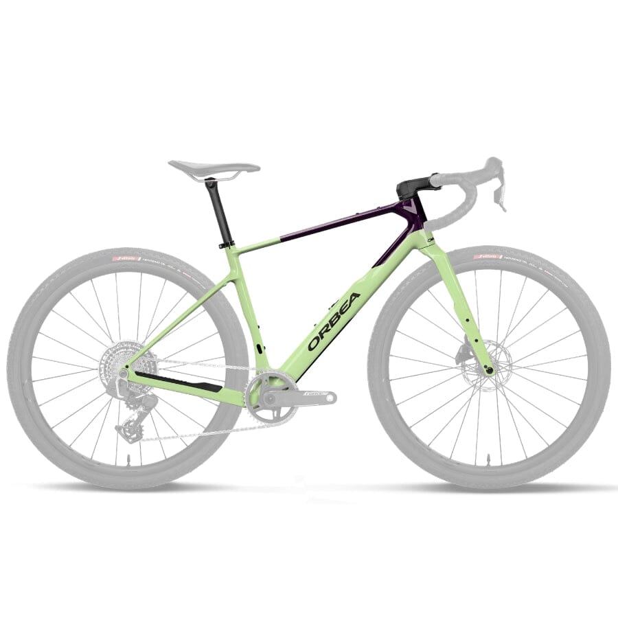 Orbea Terra OMR Frameset BIKES Orbea Bikes Acid Gum - Fantasy Purple Carbon View (Gloss) XS 