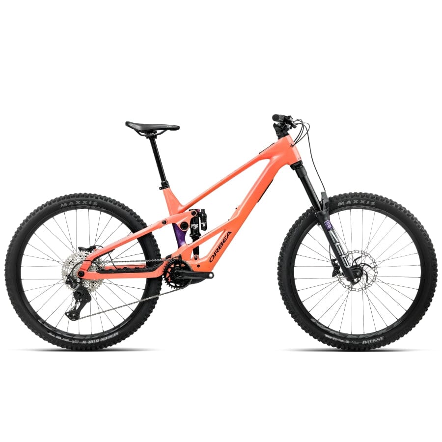 Orbea Wild LT H20 20mph BIKES Orbea Bikes Wild Orange -Royal Plum (Gloss) S 