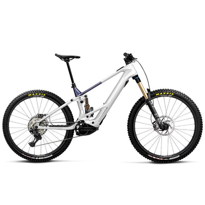 Orbea Wild TR M10 20mph BIKES Orbea Bikes White Chic - Tanzanite Evo C. View (Gloss) S 