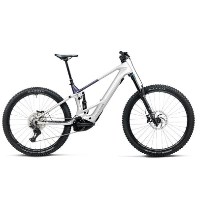 Orbea Wild TR M20 20mph BIKES Orbea Bikes White Chic - Tanzanite Evo C. View (Gloss) S 
