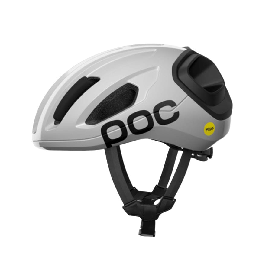 The POC Amidal MIPS in Hydrogen White / Uranium Black Matt