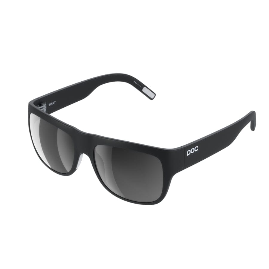 POC Want APPAREL POC Frame - Uranium Black/Hydrogen White | Lens - Clarity Universal/Sunny Grey