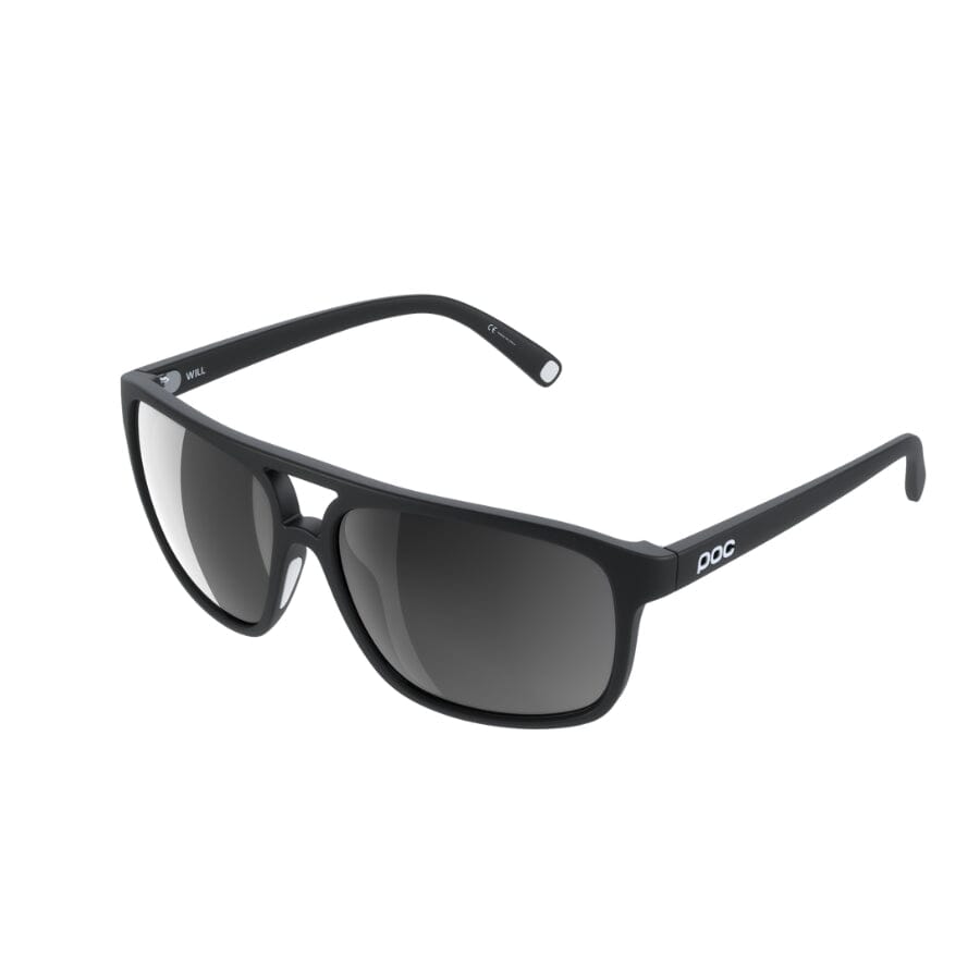 POC Will APPAREL POC Frame - Uranium Black/Hydrogen White | Lens - Clarity Universal/Sunny Grey Cat.3 