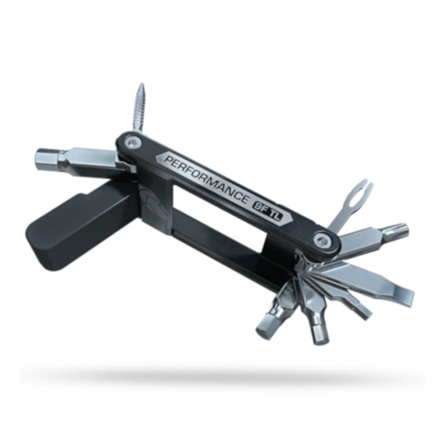 The PRO Performance 9 Function Tubeless Mini Tool Open