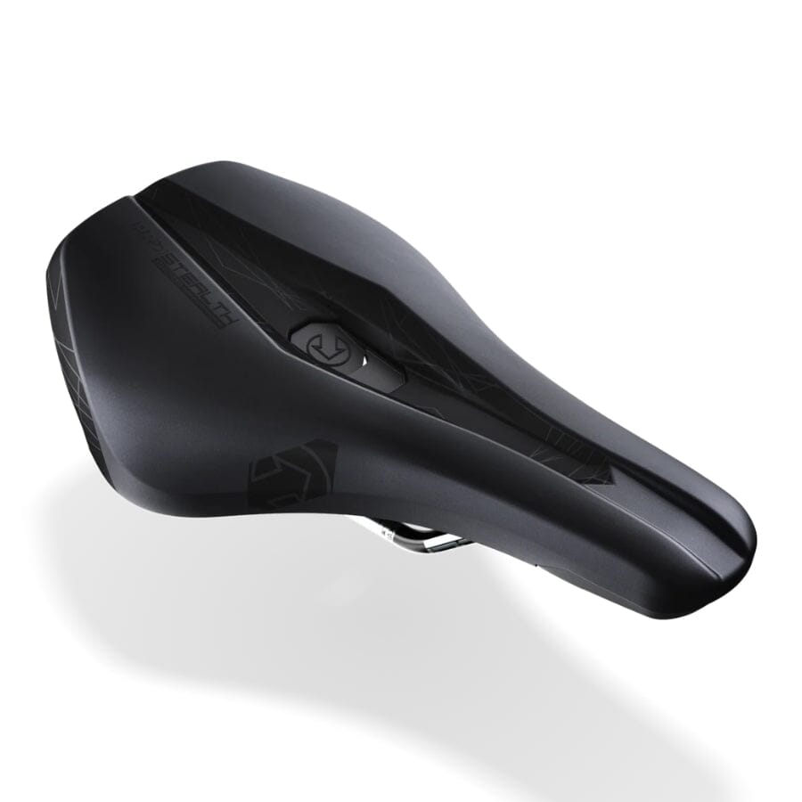The PRO Stealth Offroad Performance Saddle Quarter View