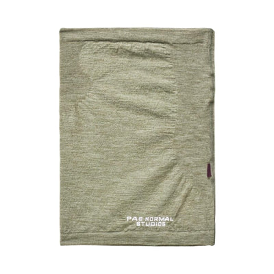 Pas Normal Studios Logo Merino Knit Necktube Apparel Pas Normal Studios Green | One Size 