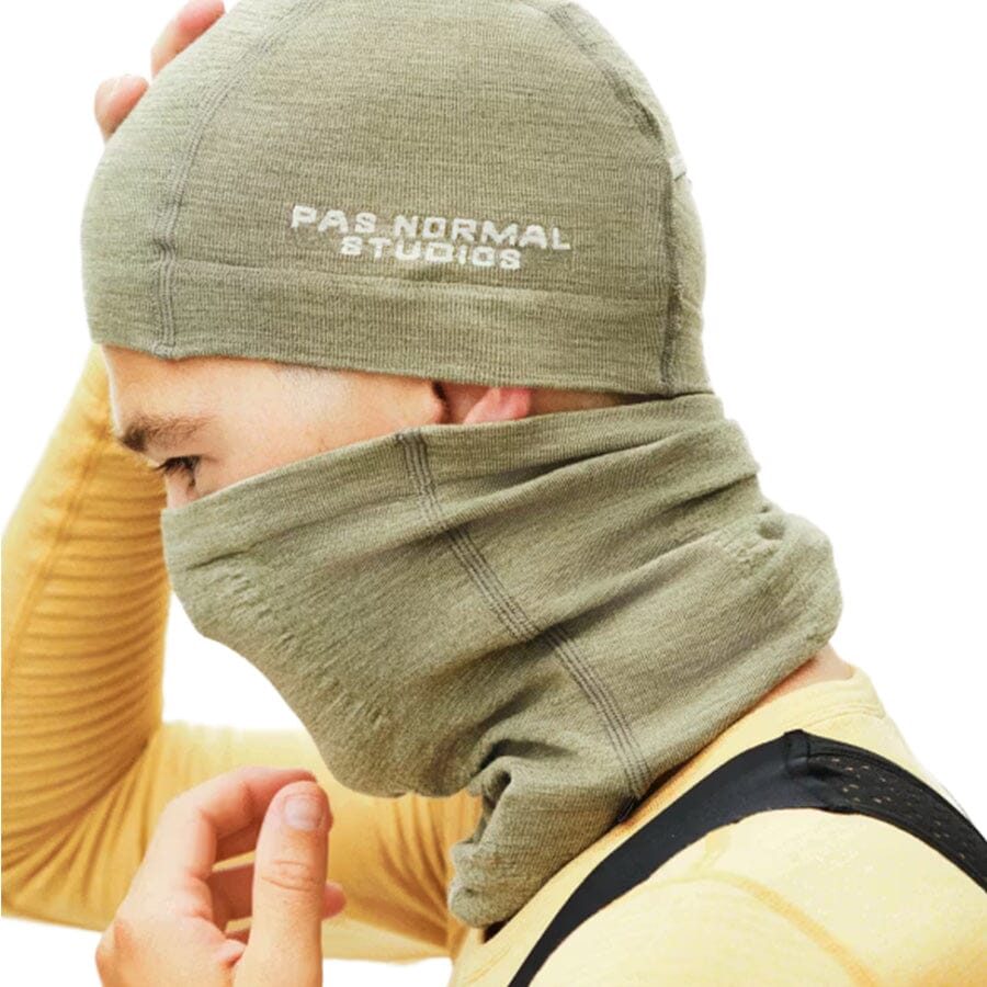 Pas Normal Studios Logo Merino Knit Necktube APPAREL Pas Normal Studios 