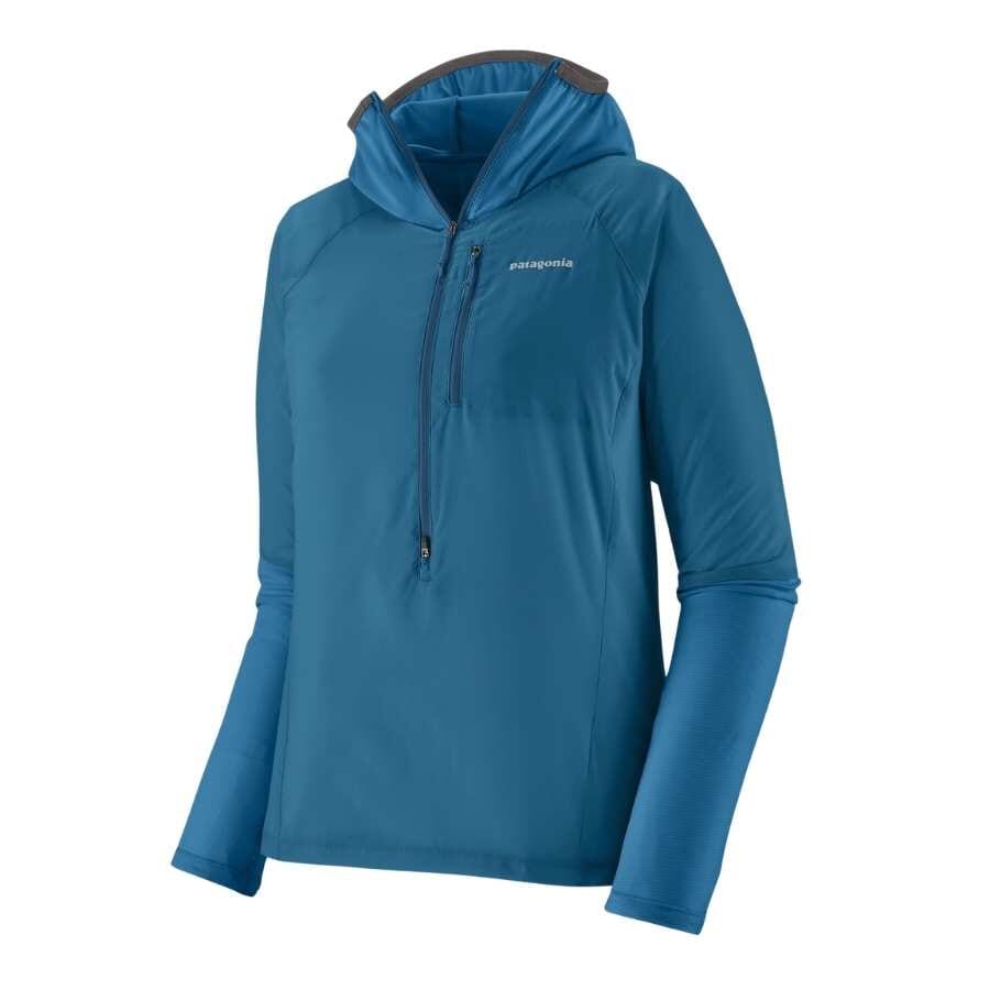 Patagonia Women's Airshed Pro Pullover Wind Shirt Apparel Patagonia Aquatic Blue S 