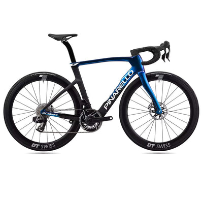 Pinarello Dogma F Red eTap AXS E1 PM Peak 4550 BIKES Pinarello Bikes Luxter Blue Shiny 43 