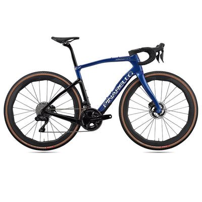 Pinarello Dogma GR SRAM Red XPLR 1x13 PM Bikes Pinarello Bikes Luxter Blue Shiny Princeton Grit 4540 43