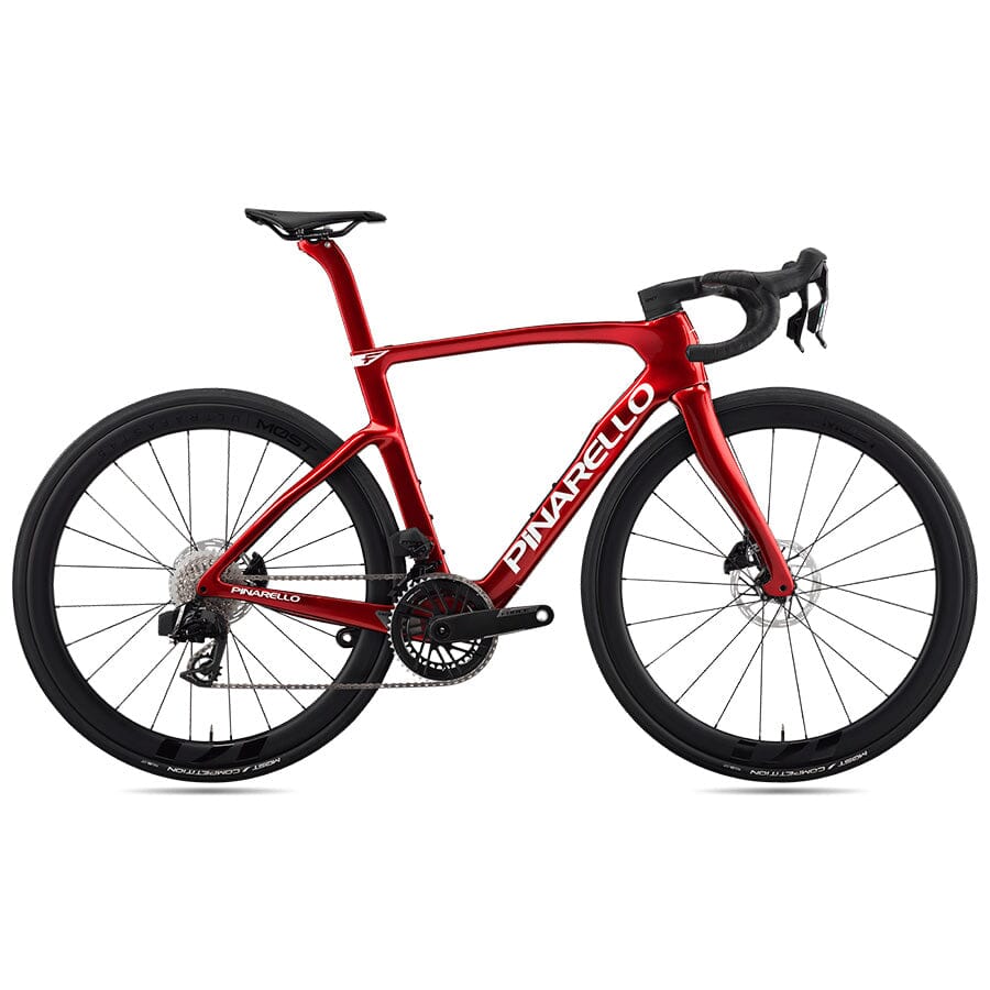 Pinarello F7 Force AXS Disc - Most Ultrafast 45 BIKES Pinarello Bikes Starry Red Shiny 43 
