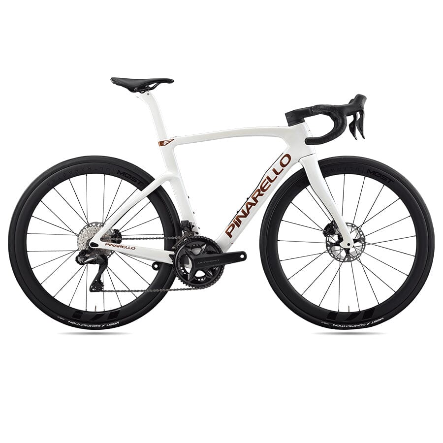 Pinarello F7 Ultegra Di2 Bikes Pinarello Bikes Alabaster White Shiny 43