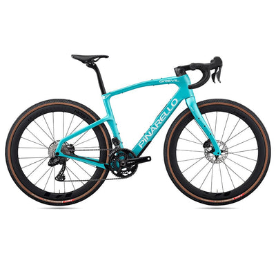 Pinarello Grevil F7 Force XPLR AXS Bikes Pinarello Bikes Stone Turquoise 47 
