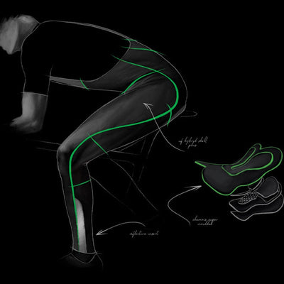 Q36.5 Dottore Hybrid Bib Tight APPAREL Q36.5 