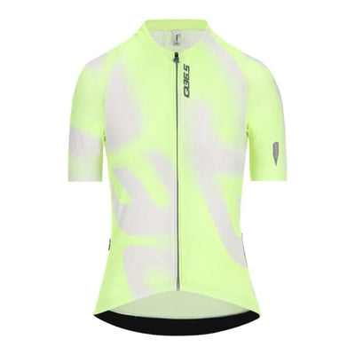 Q36.5 Gregarius Pro Big Logo Jersey Women's APPAREL Q36.5 Fluo Yellow XXS 