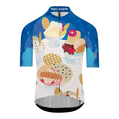 Q36.5 Gregarius Pro Team Gelato Jersey APPAREL Q36.5 White XS 