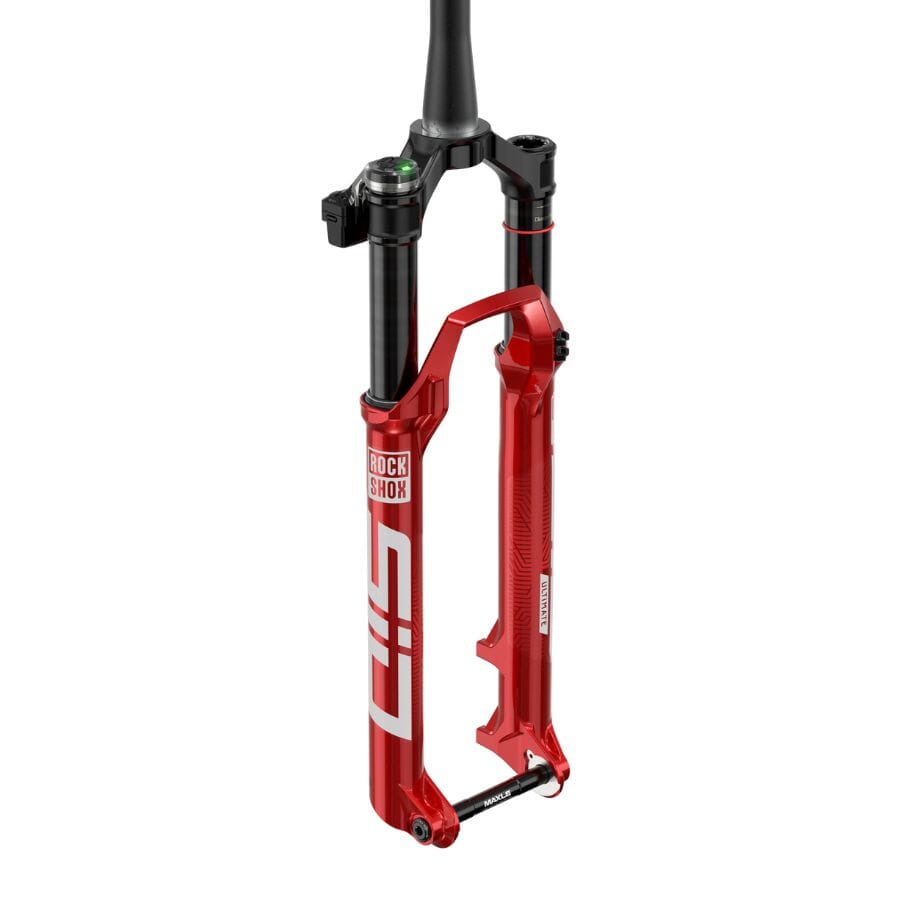RockShox SID Ultimate Flight Attendant 29'' Fork Components RockShox Electric Red 120mm 