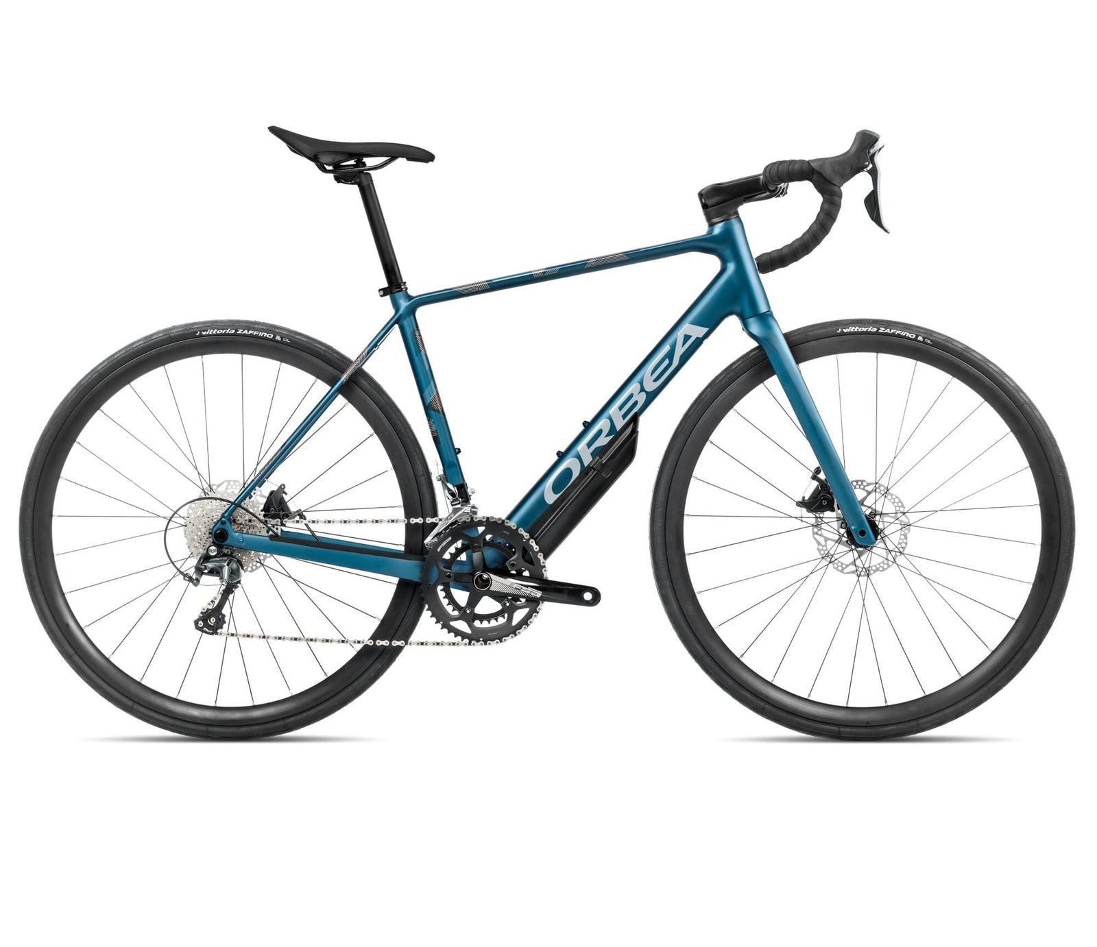 Orbea Avant H40 Bikes Orbea Bikes Slate Blue (Matt) - Halo Silver (Gloss) 47 