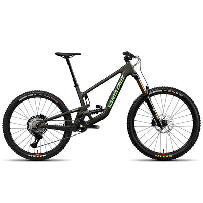 Santa Cruz Nomad 7 CC XT Di2 BIKES Santa Cruz Bikes Matte Metallic Earth S