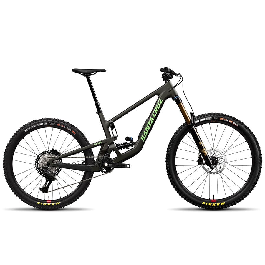 Santa Cruz Nomad 7 CC XT Di2 BIKES Santa Cruz Bikes Matte Metallic Earth S 