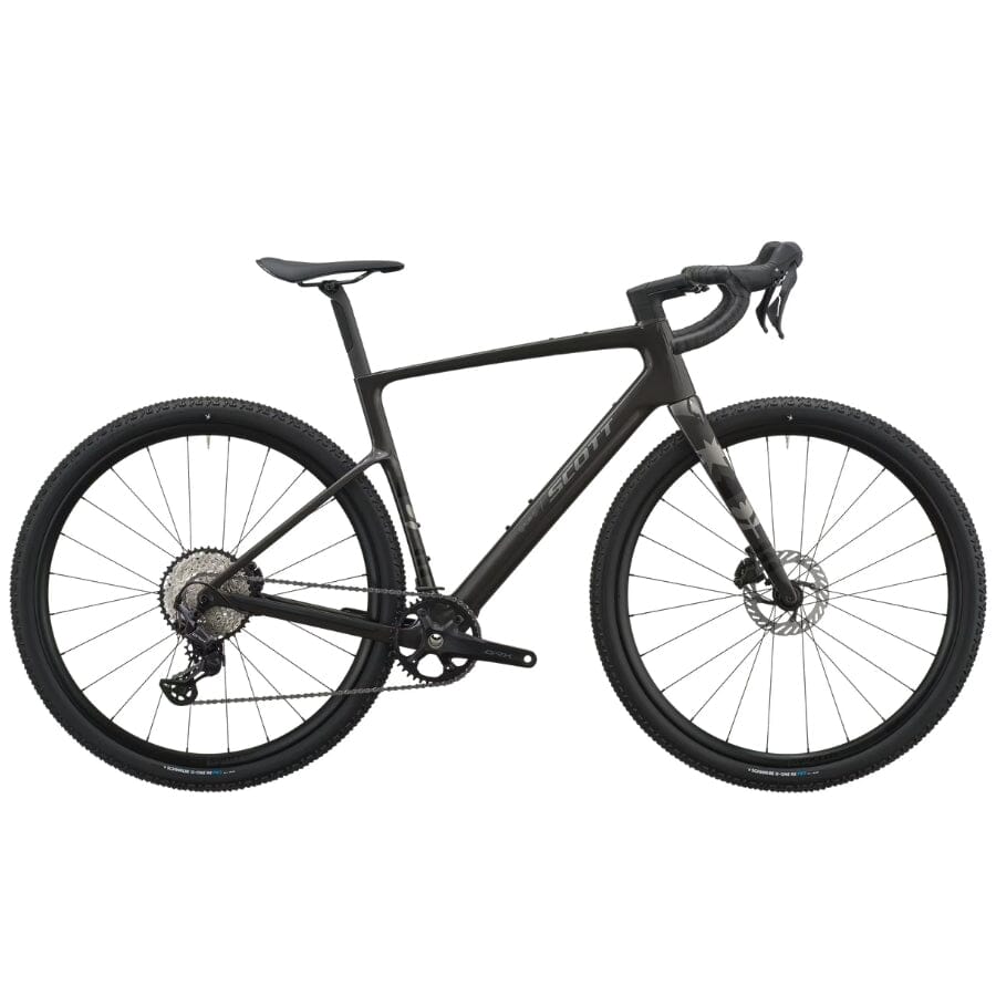 SCOTT Addict Gravel 40 BIKES SCOTT Bikes Carbon Black XXS 