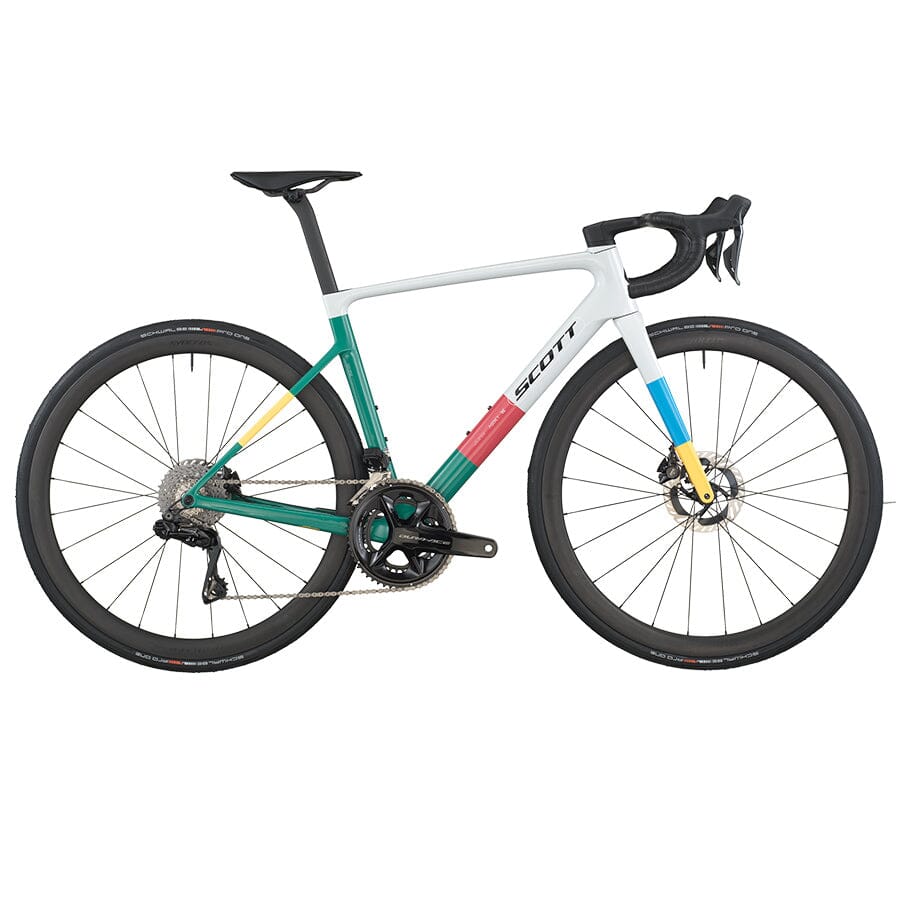 SCOTT Addict RC Pro Bikes SCOTT Bikes Beluga Grey/Seashore Green S
