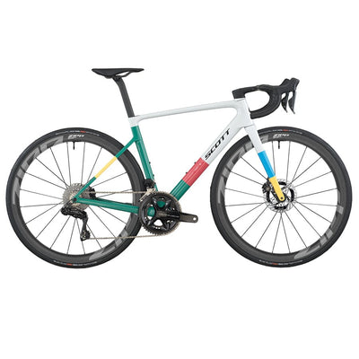 SCOTT Addict RC Pro Bikes SCOTT Bikes Beluga Grey/Seashore Green XXS 