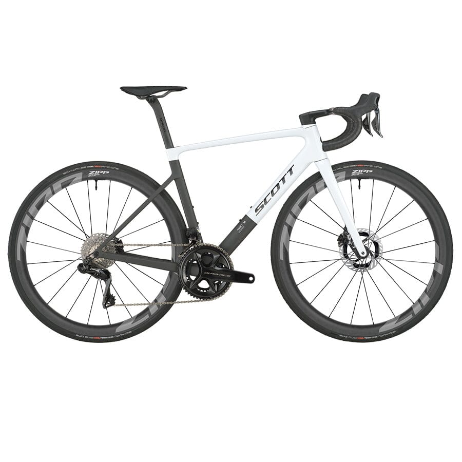 SCOTT Addict RC Pro Bikes SCOTT Bikes Cumulus White/Carbon Black XXS 
