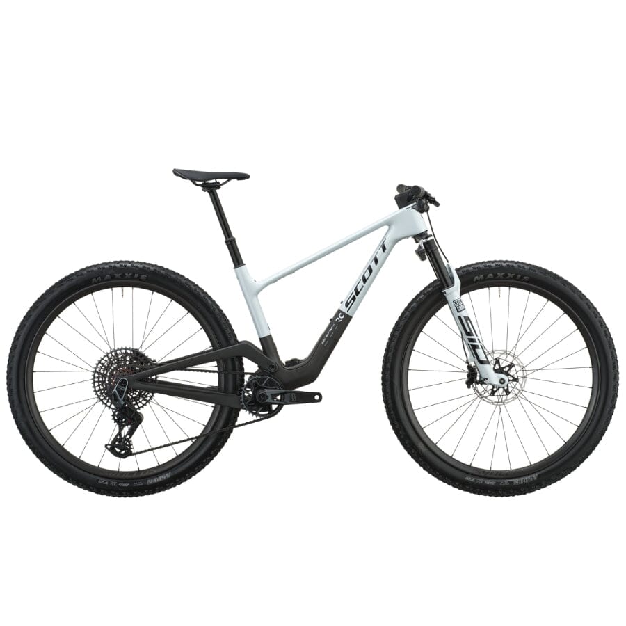 SCOTT Spark RC World Cup BIKES SCOTT Bikes Cumulus White/ Carbon Black S 