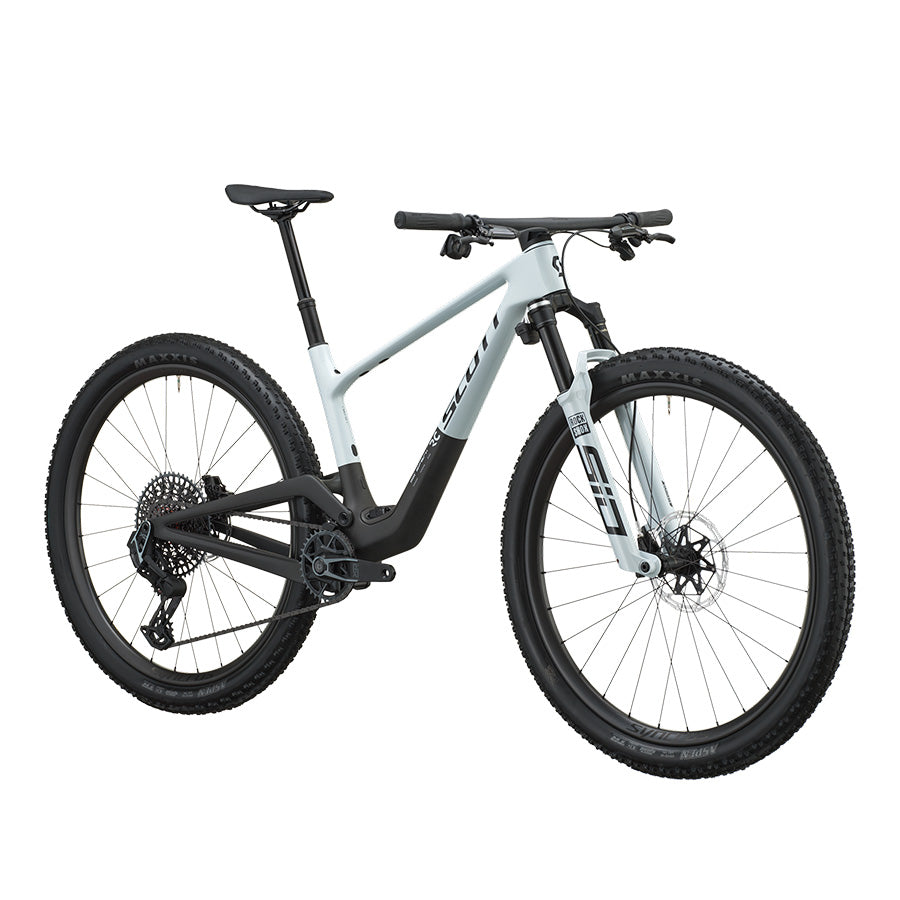 SCOTT Spark RC World Cup BIKES SCOTT Bikes Cumulus White/ Carbon Black S 