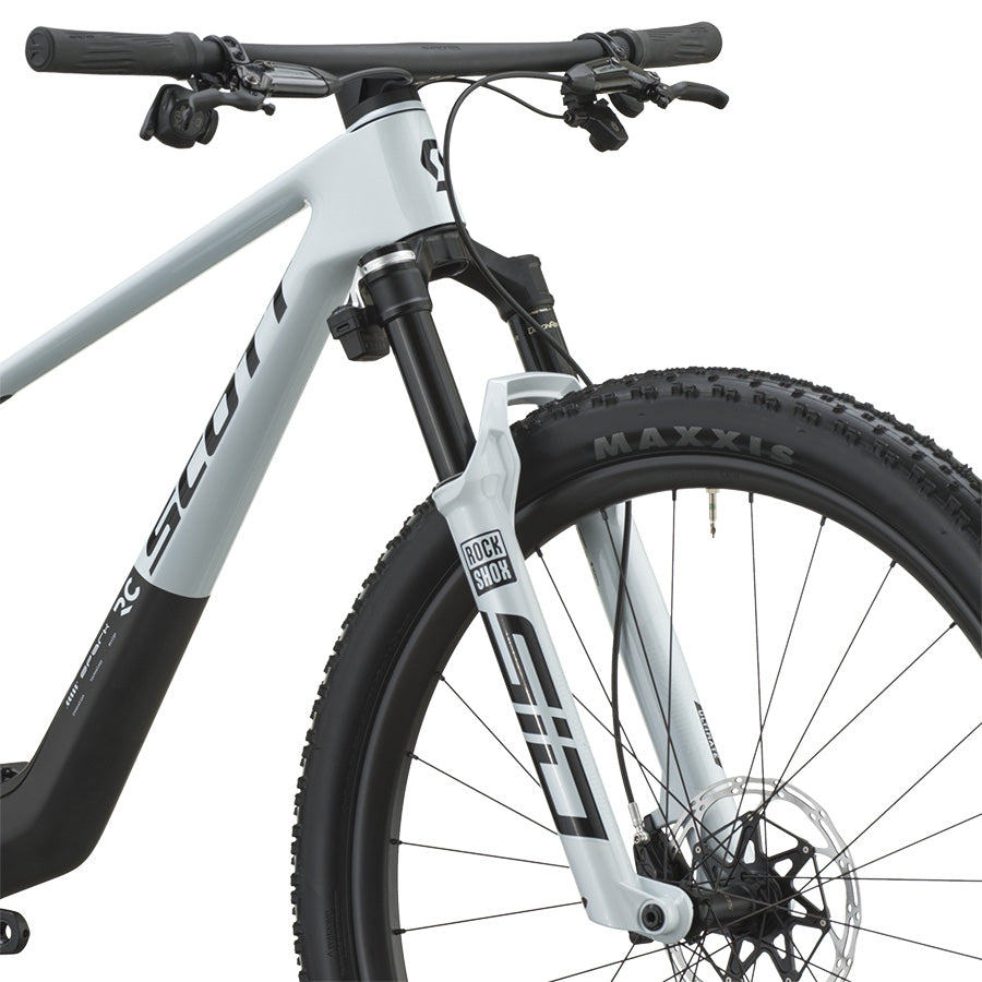 SCOTT Spark RC World Cup BIKES SCOTT Bikes Cumulus White/ Carbon Black S 