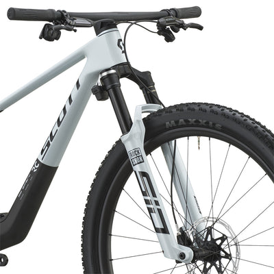 SCOTT Spark RC World Cup BIKES SCOTT Bikes Cumulus White/ Carbon Black S 