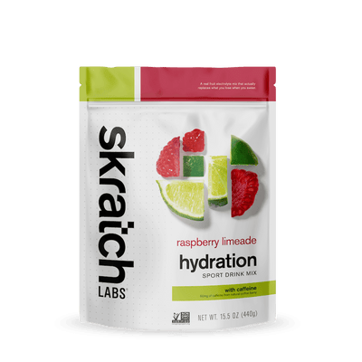 Skratch Labs Sport Hydration Mix Accessories Skratch Labs Raspberry Limeade 20 Serving Resealable Pouch 